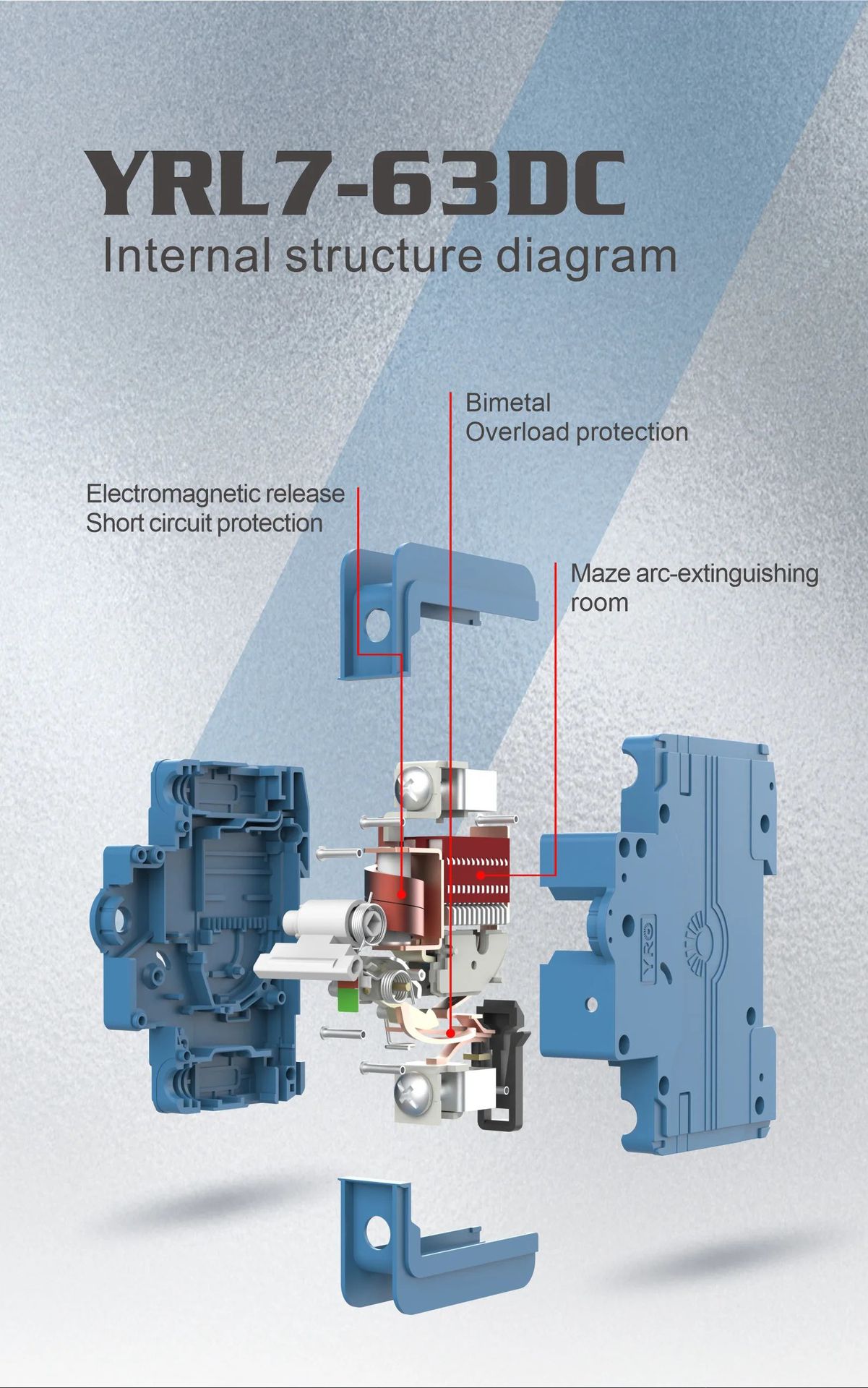 1200V photovoltaic air switch