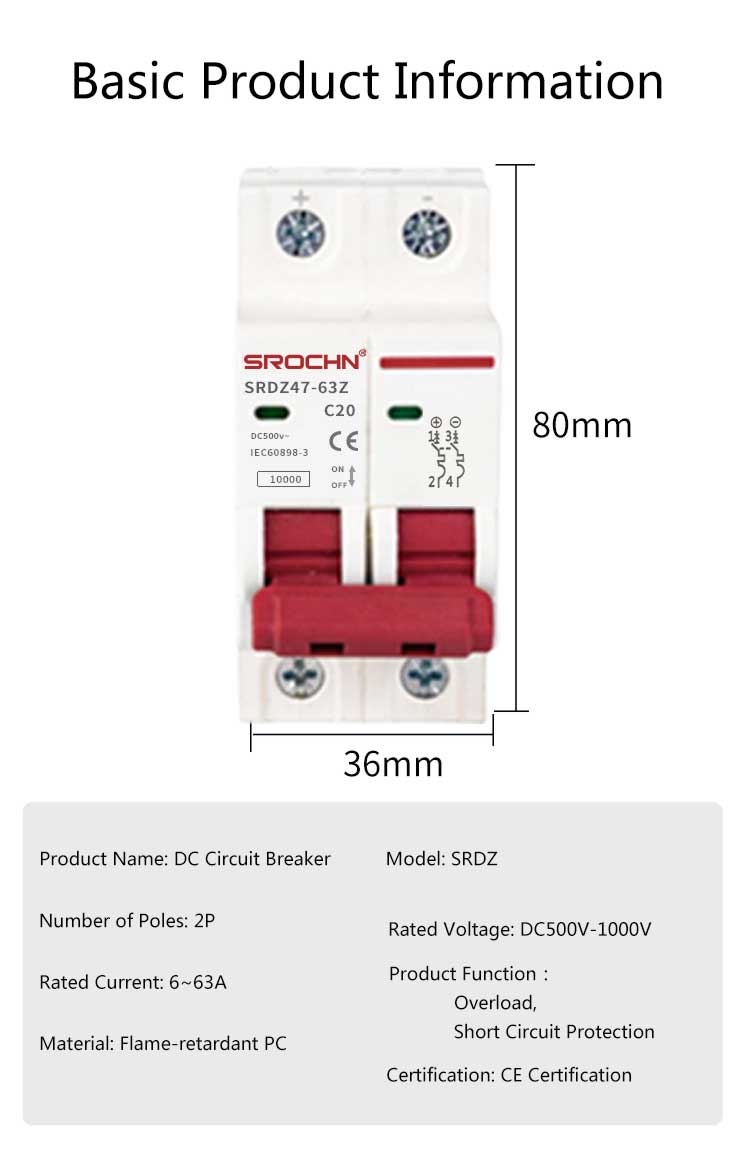 photovoltaic dc circuit breaker 